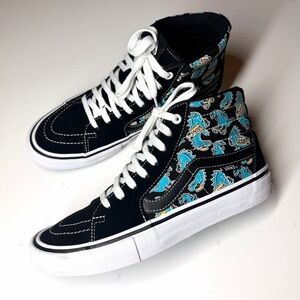 VANS Men’s SK8-Hi Pro Vanosaur Dinosaur (Black) Sneakers Limited Edition Size- 7